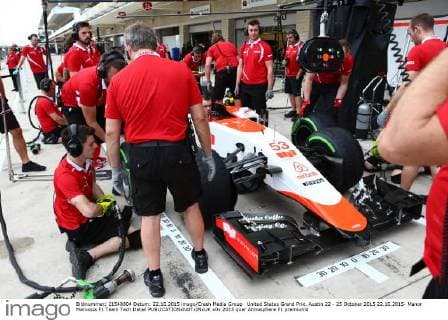 United States Grand Prix, Austin 22 - 25 October 2015 22.10.2015- Manor Marussia F1 Team Tech Detail 