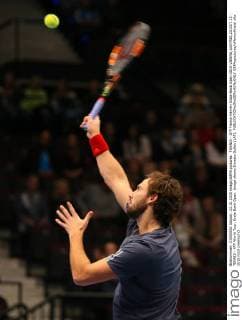 TENNIS - ATP Tennis Herren Erste Bank Open 2015 VIENNA,AUSTRIA,23.OCT.15 - TENNIS - ATP World Tour, Erste Bank Open. Image shows Ernests Gulbis (LAT). GEPAxpictures xMarioxKneisl