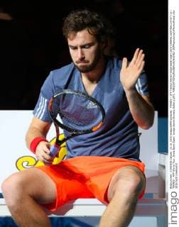 TENNIS - ATP Tennis Herren Erste Bank Open 2015 VIENNA,AUSTRIA,23.OCT.15 - TENNIS - ATP World Tour, Erste Bank Open. Image shows Ernests Gulbis (LAT). GEPAxpictures xMarioxKneisl
