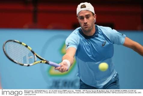 TENNIS - ATP Tennis Herren Erste Bank Open 2015 VIENNA,AUSTRIA,23.OCT.15 - TENNIS - ATP World Tour, Erste Bank Open. Image shows Steve Johnson (USA). GEPAxpictures xMarioxKneisl