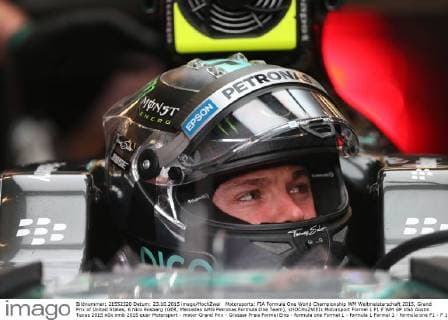 Motorsports: FIA Formula One World Championship WM Weltmeisterschaft 2015, Grand Prix of United States, 6 Nico Rosberg (GER, Mercedes AMG Petronas Formula One Team), xHOCHxZWEIx