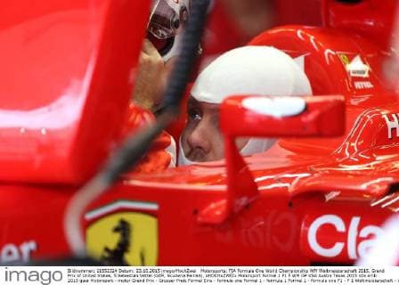 Motorsports: FIA Formula One World Championship WM Weltmeisterschaft 2015, Grand Prix of United States, 5 Sebastian Vettel (GER, Scuderia Ferrari), xHOCHxZWEIx