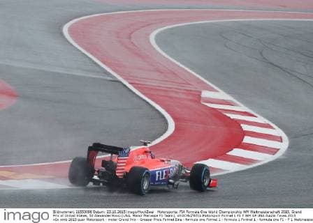 Motorsports: FIA Formula One World Championship WM Weltmeisterschaft 2015, Grand Prix of United States, 53 Alexander Rossi (USA, Manor Marussia F1 Team), xHOCHxZWEIx