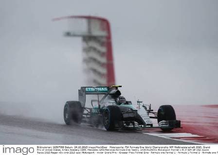 Motorsports: FIA Formula One World Championship WM Weltmeisterschaft 2015, Grand Prix of United States, 6 Nico Rosberg (GER, Mercedes AMG Petronas Formula One Team), xHOCHxZWEIx