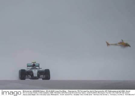 Motorsports: FIA Formula One World Championship WM Weltmeisterschaft 2015, Grand Prix of United States, 6 Nico Rosberg (GER, Mercedes AMG Petronas Formula One Team), xHOCHxZWEIx