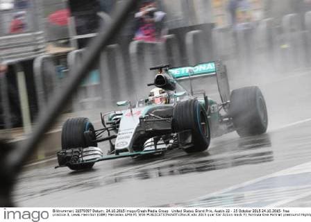 United States Grand Prix, Austin 22 - 25 October 2015 24.10.2015- free practice 3, Lewis Hamilton (GBR) Mercedes AMG F1 W06 