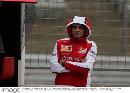 United States Grand Prix, Austin 22 - 25 October 2015 24.10.2015- free practice 3, Maurizio Arrivabene (ITA) Ferrari Team Principal 