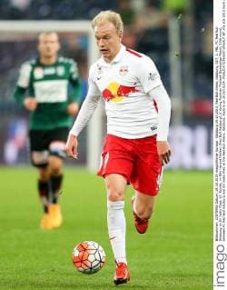 Salzburg 24.10.2015, Red Bull Arena, Salzburg, AUT, 1. FBL, FC Red Bull Salzburg vs SV Josko Ried, 13. Runde, im Bild Havard Nielsen (Red Bull Salzburg) during Austrian Football Bundesliga Match, 13th round, between FC Red Bull Salzburg and SV Josko Ried at the Red Bull Arena, Salzburg, Austria on 2015 10 24.  EP_rha  
