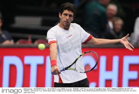 TENNIS - ATP Tennis Herren Erste Bank Open 2015 VIENNA,AUSTRIA,25.OCT.15 - TENNIS - ATP World Tour, Erste Bank Open. Image shows Marcelo Melo (BRA). GEPAxpictures xMarioxKneisl