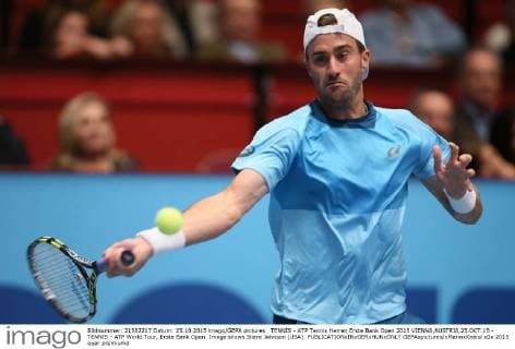 TENNIS - ATP Tennis Herren Erste Bank Open 2015 VIENNA,AUSTRIA,25.OCT.15 - TENNIS - ATP World Tour, Erste Bank Open. Image shows Steve Johnson (USA). GEPAxpictures xMarioxKneisl