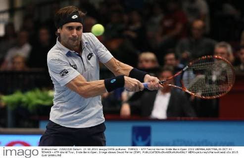 TENNIS - ATP Tennis Herren Erste Bank Open 2015 VIENNA,AUSTRIA,25.OCT.15 - TENNIS - ATP World Tour, Erste Bank Open. Image shows David Ferrer (ESP). GEPAxpictures xMarioxKneisl