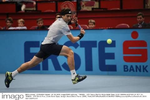 TENNIS - ATP Tennis Herren Erste Bank Open 2015 VIENNA,AUSTRIA,25.OCT.15 - TENNIS - ATP World Tour, Erste Bank Open. Image shows David Ferrer (ESP). GEPAxpictures xMarioxKneisl