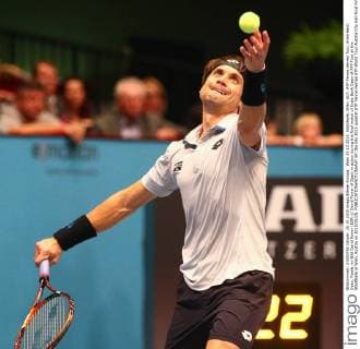 Wien 25.10.2015, Stadthalle, Wien, AUT, ATP Tennis Herren Tour, Erste Bank Open, Finale, im Bild David Ferrer (ESP) David Ferrer of Spain in action during the final match of Erste Bank Open of ATP Tour at the Stadthalle in Wien, Austria on 2015 10 25.  EP_tha  