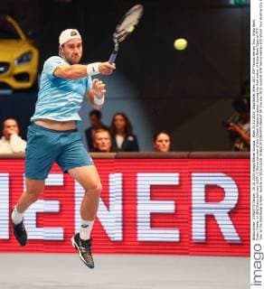 Wien 25.10.2015, Stadthalle, Wien, AUT, ATP Tennis Herren Tour, Erste Bank Open, Finale, im Bild Steve Johnson (USA) Steve Johnson of the United States in action during the final match of Erste Bank Open of ATP Tour at the Stadthalle in Wien, Austria on 2015 10 25.  EP_tha  