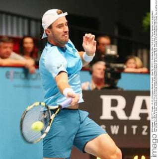 Wien 25.10.2015, Stadthalle, Wien, AUT, ATP Tennis Herren Tour, Erste Bank Open, Finale, im Bild Steve Johnson (USA) Steve Johnson of the United States in action during the final match of Erste Bank Open of ATP Tour at the Stadthalle in Wien, Austria on 2015 10 25.  EP_tha  