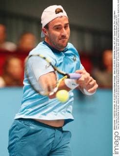 Wien 25.10.2015, Stadthalle, Wien, AUT, ATP Tennis Herren Tour, Erste Bank Open, Finale, im Bild Steve Johnson (USA) Steve Johnson of the United States in action during the final match of Erste Bank Open of ATP Tour at the Stadthalle in Wien, Austria on 2015 10 25.  EP_tha  