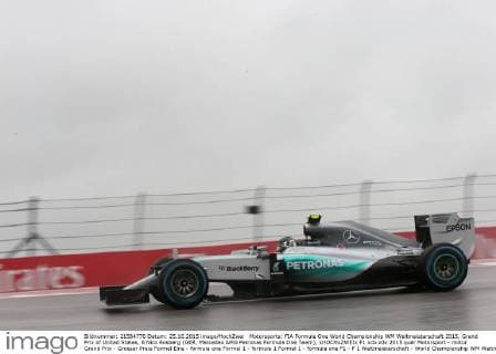 Motorsports: FIA Formula One World Championship WM Weltmeisterschaft 2015, Grand Prix of United States, 6 Nico Rosberg (GER, Mercedes AMG Petronas Formula One Team), xHOCHxZWEIx