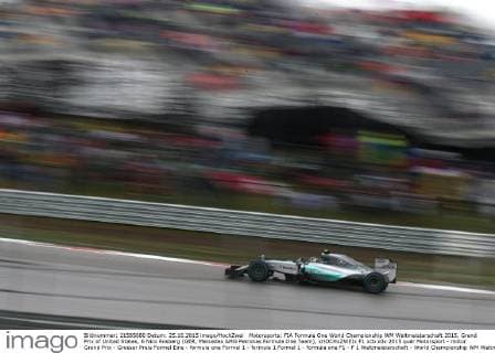 Motorsports: FIA Formula One World Championship WM Weltmeisterschaft 2015, Grand Prix of United States, 6 Nico Rosberg (GER, Mercedes AMG Petronas Formula One Team), xHOCHxZWEIx
