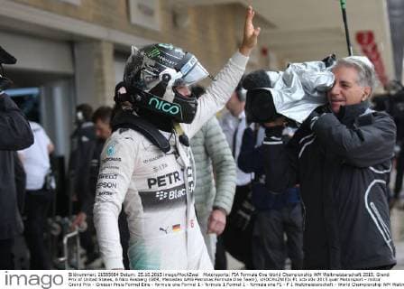 Motorsports: FIA Formula One World Championship WM Weltmeisterschaft 2015, Grand Prix of United States, 6 Nico Rosberg (GER, Mercedes AMG Petronas Formula One Team), xHOCHxZWEIx