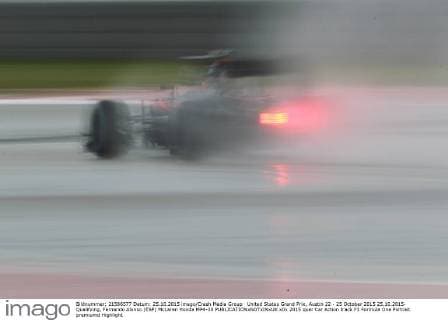 United States Grand Prix, Austin 22 - 25 October 2015 25.10.2015- Qualifying, Fernando Alonso (ESP) McLaren Honda MP4-30 