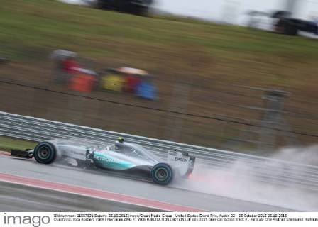 United States Grand Prix, Austin 22 - 25 October 2015 25.10.2015- Qualifying, Nico Rosberg (GER) Mercedes AMG F1 W06 