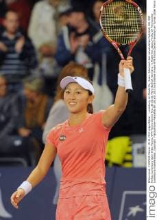 Luxemburg, im Misaki Doi, Japan, Jubel nach dem verwandelten Matchball, BGL BNP Paribas Luxemburg Open 2015, Tennis, WTA Tennis Damen Tour, 25.10.15, Mona Barthel, Germany, vs Misaki Doi, Japan, Finale, CK Tenniscenter Luxemburg-Kockelscheuer, Copyright: Franzx Eibner-Pressefoto EP_pfz