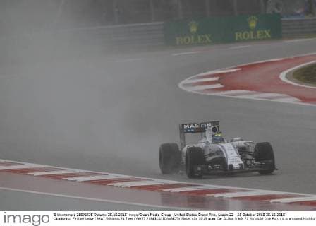 United States Grand Prix, Austin 22 - 25 October 2015 25.10.2015- Qualifying, Felipe Massa (BRA) Williams F1 Team FW37 