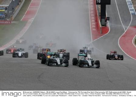 Motorsports: FIA Formula One World Championship WM Weltmeisterschaft 2015, Grand Prix of United States, 44 Lewis Hamilton (GBR, Mercedes AMG Petronas Formula One Team), 6 Nico Rosberg (GER, Mercedes AMG Petronas Formula One Team), xHOCHxZWEIx