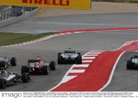 Motorsports: FIA Formula One World Championship WM Weltmeisterschaft 2015, Grand Prix of United States, 44 Lewis Hamilton (GBR, Mercedes AMG Petronas Formula One Team), 6 Nico Rosberg (GER, Mercedes AMG Petronas Formula One Team), xHOCHxZWEIx