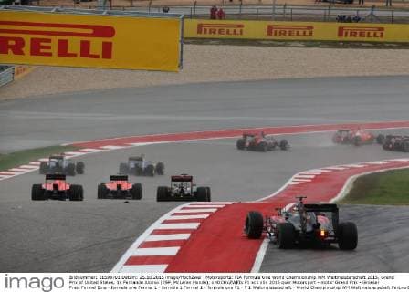 Motorsports: FIA Formula One World Championship WM Weltmeisterschaft 2015, Grand Prix of United States, 14 Fernando Alonso (ESP, McLaren Honda), xHOCHxZWEIx