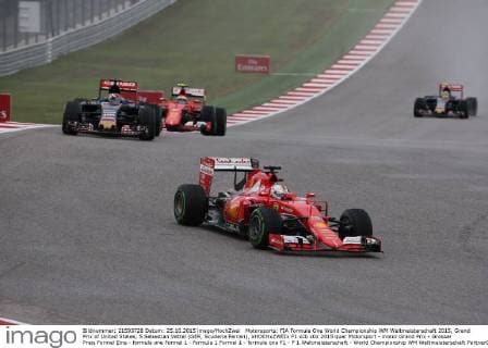 Motorsports: FIA Formula One World Championship WM Weltmeisterschaft 2015, Grand Prix of United States, 5 Sebastian Vettel (GER, Scuderia Ferrari), xHOCHxZWEIx