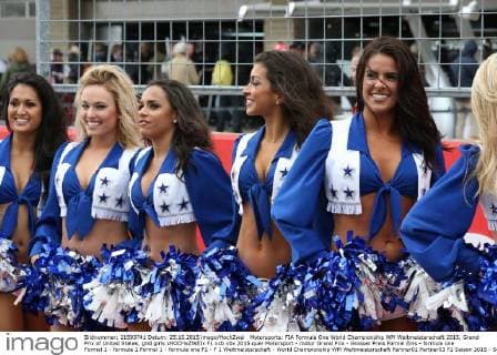 Motorsports: FIA Formula One World Championship WM Weltmeisterschaft 2015, Grand Prix of United States, grid girls xHOCHxZWEIx