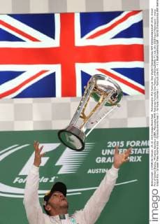 Motorsports: FIA Formula One World Championship WM Weltmeisterschaft 2015, Grand Prix of United States, 44 Lewis Hamilton (GBR, Mercedes AMG Petronas Formula One Team), xHOCHxZWEIx