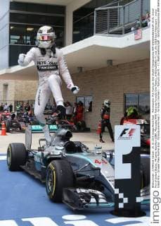 Motorsports: FIA Formula One World Championship WM Weltmeisterschaft 2015, Grand Prix of United States, 44 Lewis Hamilton (GBR, Mercedes AMG Petronas Formula One Team), xHOCHxZWEIx