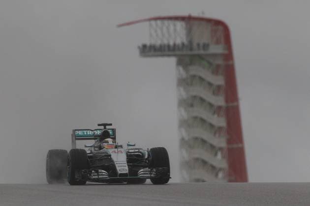 United States Grand Prix, Austin 22 - 25 October 2015 25.10.2015- Qualifying, Lewis Hamilton (GBR) Mercedes AMG F1 W06 
