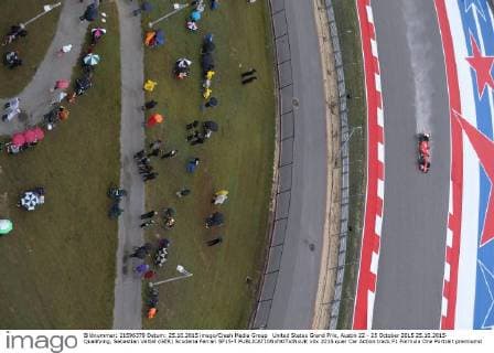 United States Grand Prix, Austin 22 - 25 October 2015 25.10.2015- Qualifying, Sebastian Vettel (GER) Scuderia Ferrari SF15-T 