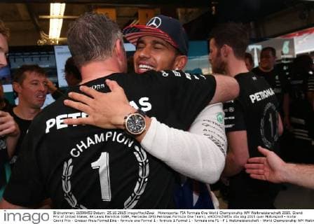 Motorsports: FIA Formula One World Championship WM Weltmeisterschaft 2015, Grand Prix of United States, 44 Lewis Hamilton (GBR, Mercedes AMG Petronas Formula One Team), xHOCHxZWEIx