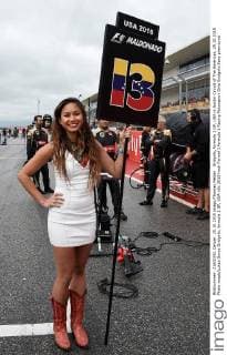 Gridgirls, formula 1 GP, USA in Austin Circuit of The Americas, 25.10.2015 Photo:mspb Lukas Gorys Gridgirls; formula 1 GP, USA