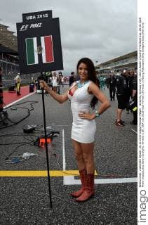 Gridgirls, formula 1 GP, USA in Austin Circuit of The Americas, 25.10.2015 Photo:mspb Lukas Gorys Gridgirls; formula 1 GP, USA