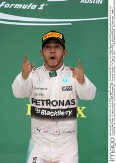 Motorsports: FIA Formula One World Championship WM Weltmeisterschaft 2015, Grand Prix of United States, 44 Lewis Hamilton (GBR, Mercedes AMG Petronas Formula One Team), xHOCHxZWEIx