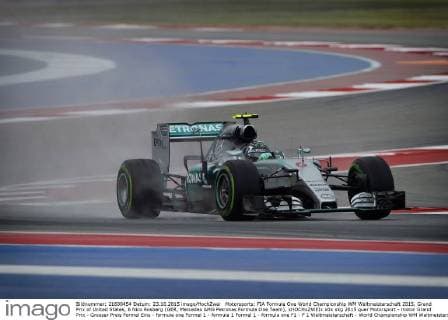 Motorsports: FIA Formula One World Championship WM Weltmeisterschaft 2015, Grand Prix of United States, 6 Nico Rosberg (GER, Mercedes AMG Petronas Formula One Team), xHOCHxZWEIx