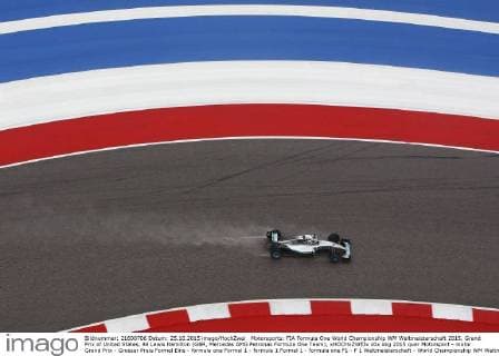 Motorsports: FIA Formula One World Championship WM Weltmeisterschaft 2015, Grand Prix of United States, 44 Lewis Hamilton (GBR, Mercedes AMG Petronas Formula One Team), xHOCHxZWEIx