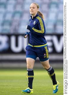 151026 Sveriges Freja Hellenberg under en träning med det svenska damlandslaget i fotboll den 26 oktober 2015 i Göteborg.  Copyright: CARLxSANDIN BB151026CS025