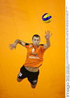 Volleyball, BR Volleys - TV Ingersoll Bühl Volleyball Berlin 25.10.2015 Saison 2015 2016 DVL 1. Bundesliga Berlin recycling Volleys vs TV Ingersoll Bühl Buehl 3:0 Paul Lotman (Berlin, No.09)