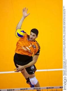 Volleyball, BR Volleys - TV Ingersoll Bühl Volleyball Berlin 25.10.2015 Saison 2015 2016 DVL 1. Bundesliga Berlin recycling Volleys vs TV Ingersoll Bühl Buehl 3:0 Nicolas Le Goff (Berlin, No.07)