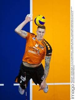 Volleyball, BR Volleys - TV Ingersoll Bühl Volleyball Berlin 25.10.2015 Saison 2015 2016 DVL 1. Bundesliga Berlin recycling Volleys vs TV Ingersoll Bühl Buehl 3:0 Arpad Baroti (Berlin, No.08)
