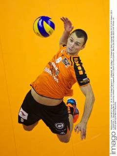 Volleyball, BR Volleys - TV Ingersoll Bühl Volleyball Berlin 25.10.2015 Saison 2015 2016 DVL 1. Bundesliga Berlin recycling Volleys vs TV Ingersoll Bühl Buehl 3:0 Paul Lotman (Berlin, No.09)