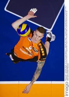 Volleyball, BR Volleys - TV Ingersoll Bühl Volleyball Berlin 25.10.2015 Saison 2015 2016 DVL 1. Bundesliga Berlin recycling Volleys vs TV Ingersoll Bühl Buehl 3:0 Arpad Baroti (Berlin, No.08)