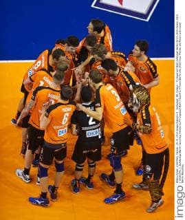 Volleyball, BR Volleys - TV Ingersoll Bühl Volleyball Berlin 25.10.2015 Saison 2015 2016 DVL 1. Bundesliga Berlin recycling Volleys vs TV Ingersoll Bühl Buehl 3:0 Team Berlin