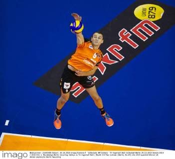 Volleyball, BR Volleys - TV Ingersoll Bühl Volleyball Berlin 25.10.2015 Saison 2015 2016 DVL 1. Bundesliga Berlin recycling Volleys vs TV Ingersoll Bühl Buehl 3:0 Paul Lotman (Berlin, No.09)